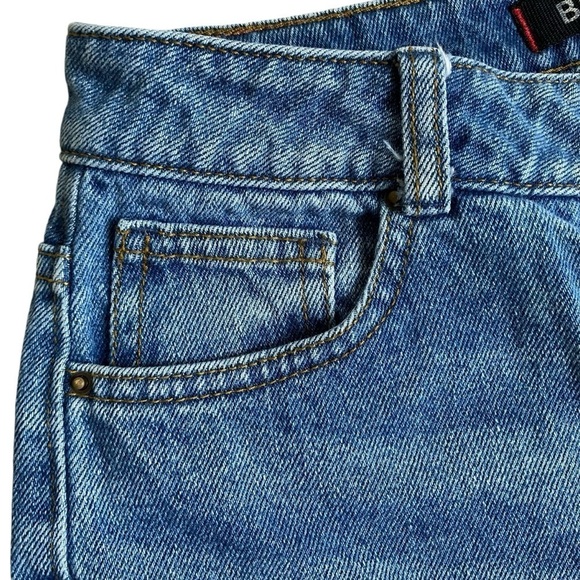 Urban Outfitters BDG High Rise Mom Jean Vintage Mid Wash 90s Style Tapered 25x27 - Picture 11 of 16